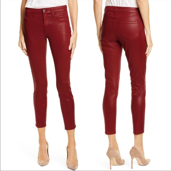 L’Agence Margot High Rise Coated Skinny Jeans - Picture 12 of 12